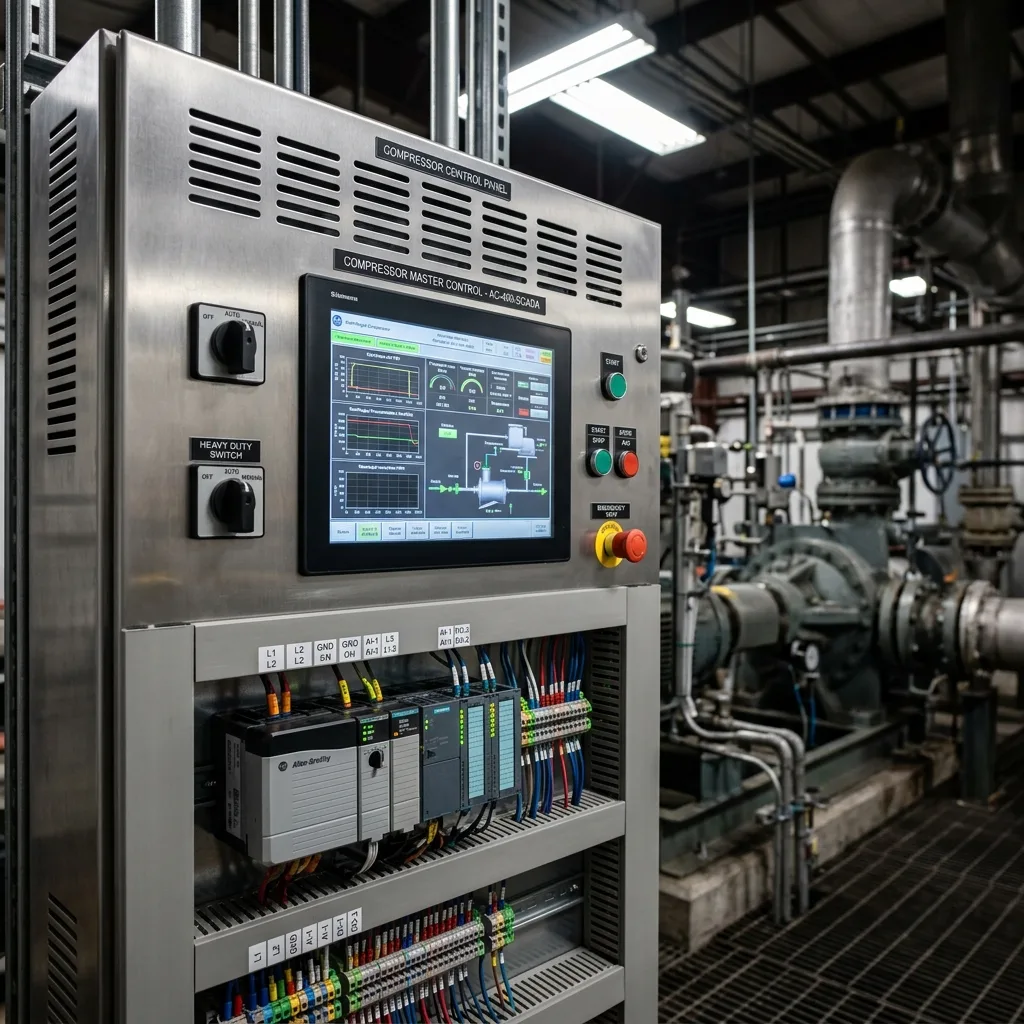 Modern controls for compressors of any vintage.